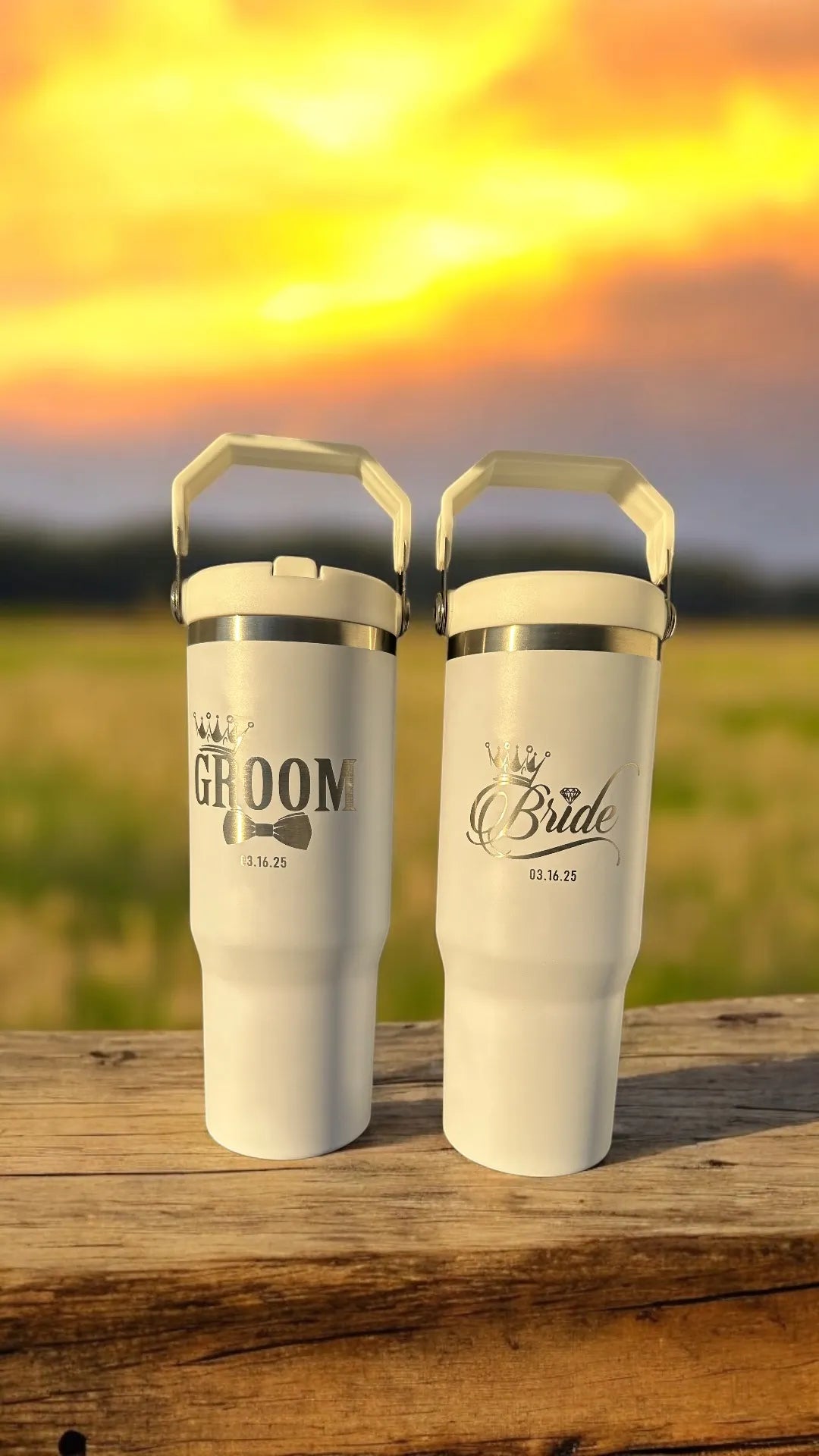 Custom Engraved Tumblers - 30 oz