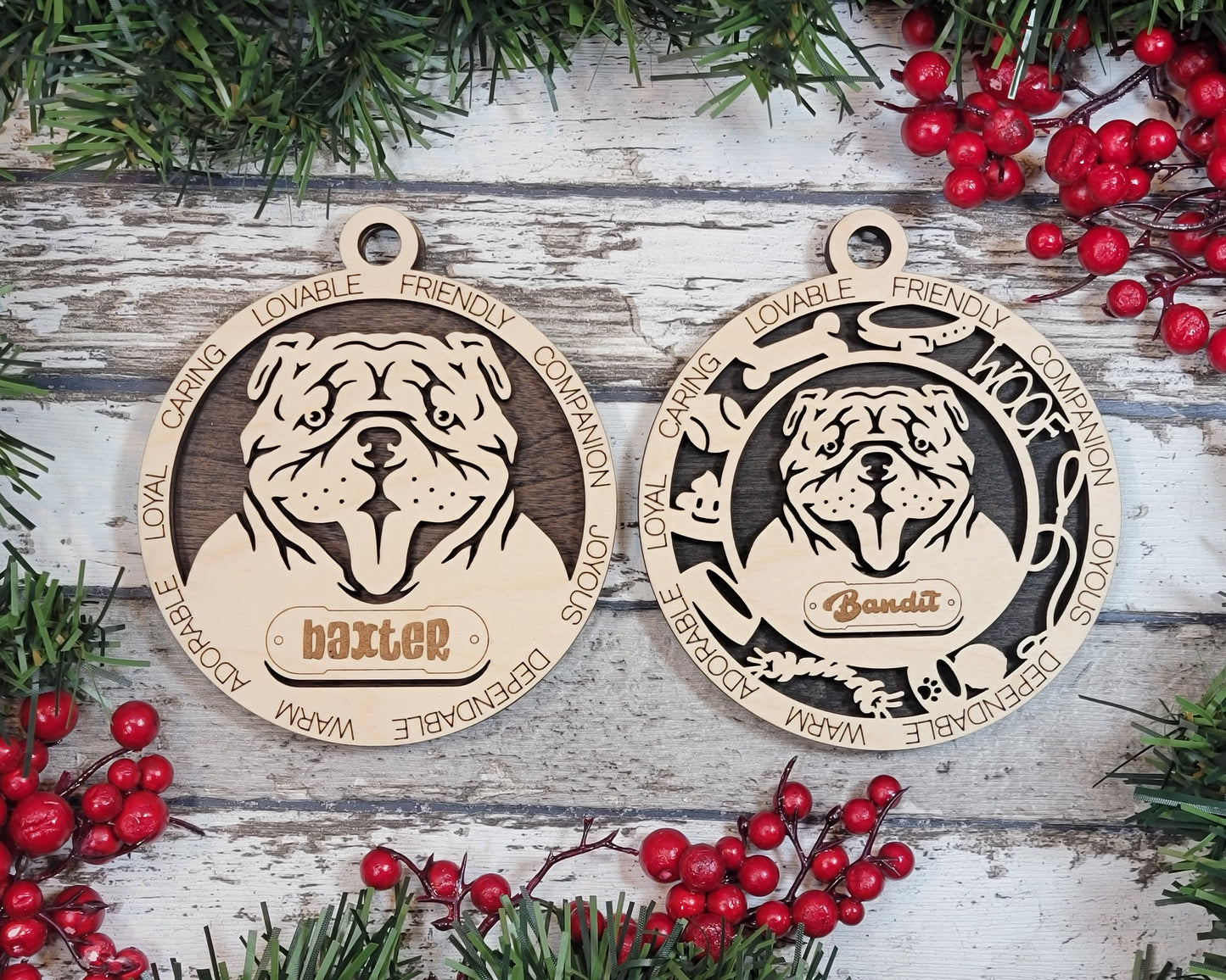 Adorable Pet Ornaments (B Breeds)