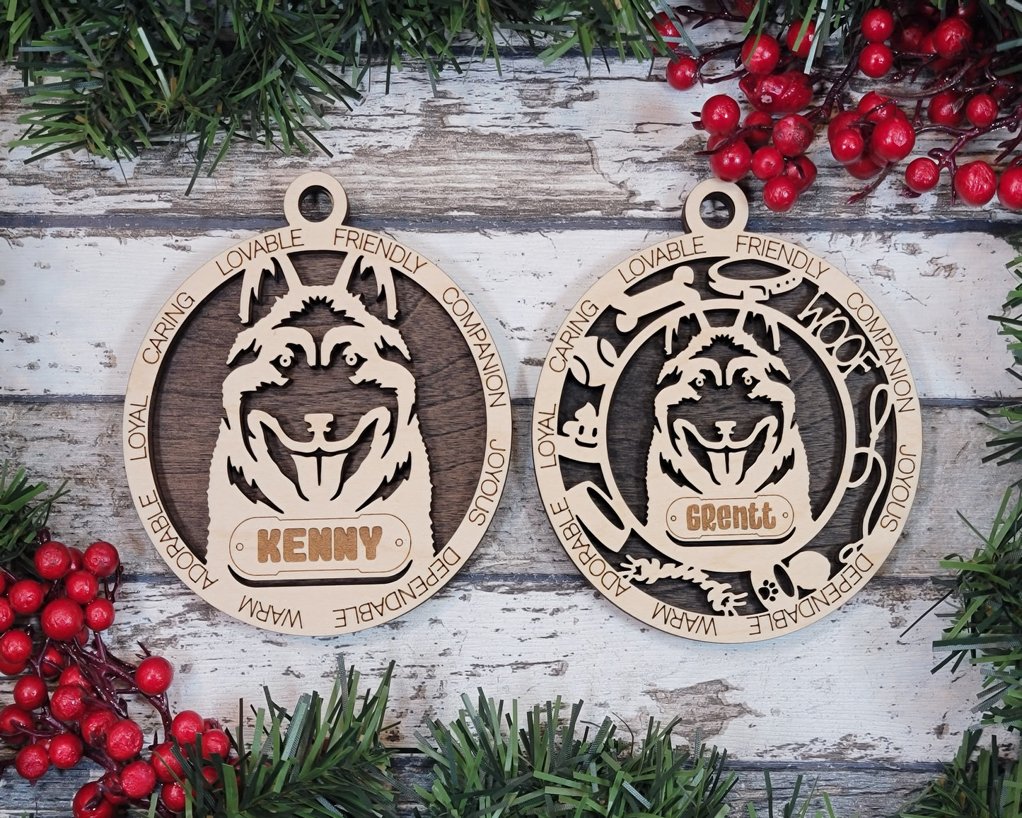 Adorable Pet Ornaments (L-N Breeds)