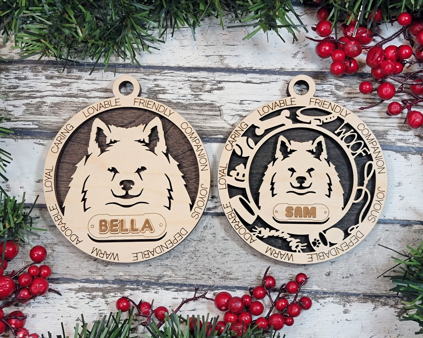 Adorable Dog Ornaments (A Breeds)