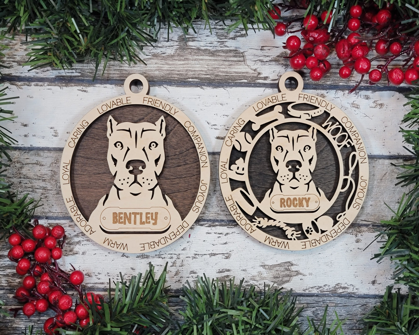 Adorable Dog Ornaments (A Breeds)