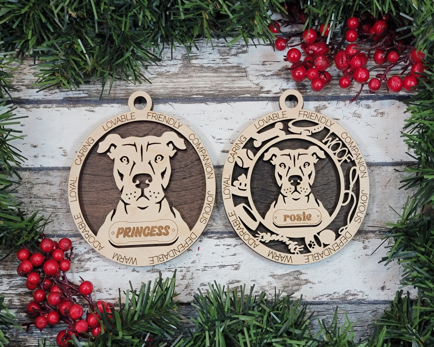 Adorable Dog Ornaments (A Breeds)