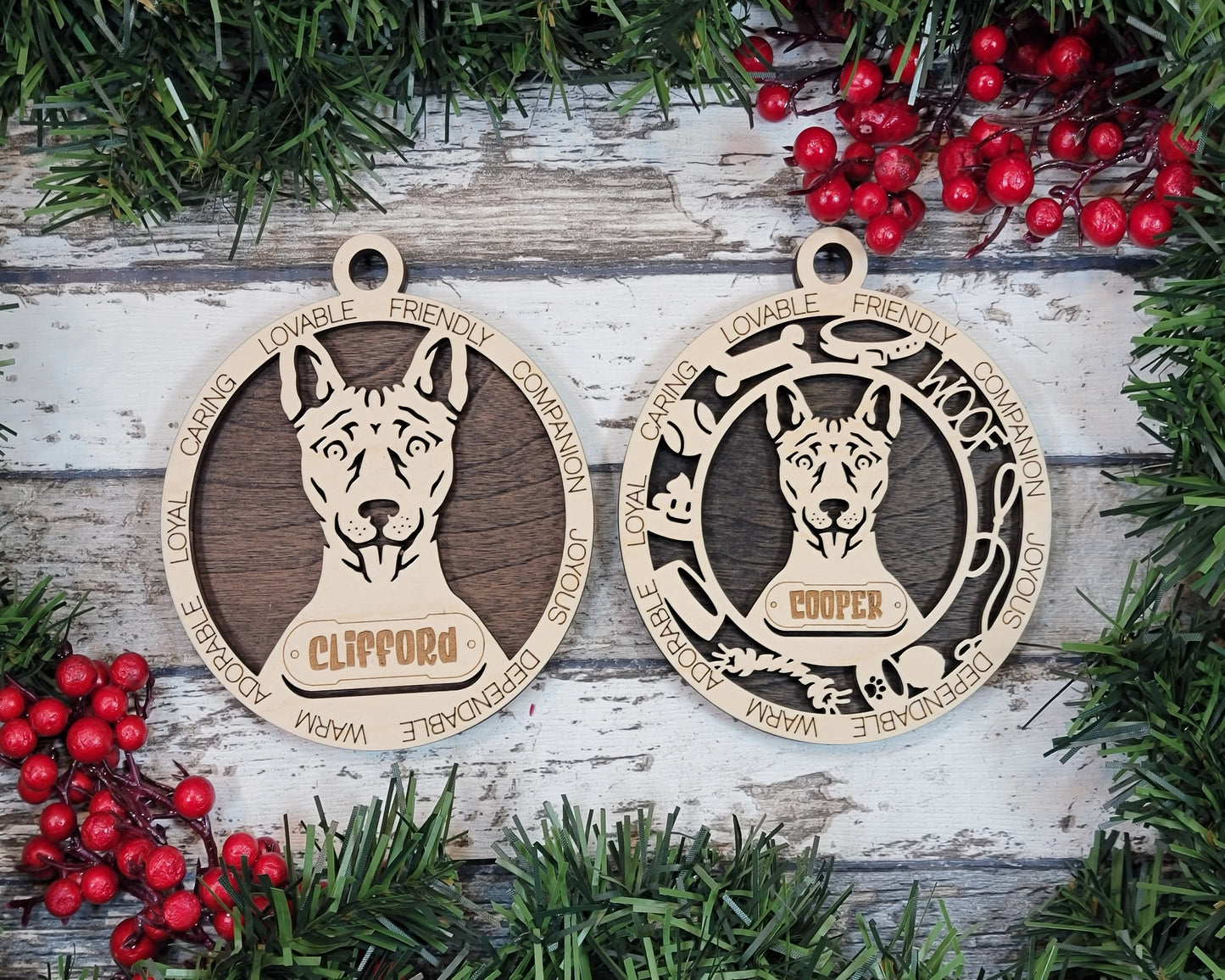 Adorable Pet Ornaments (B Breeds)