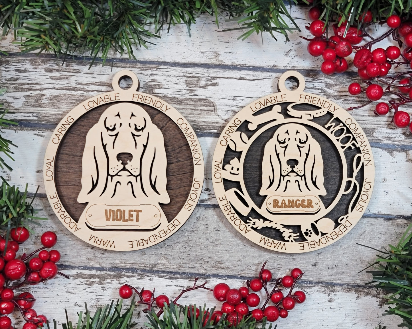 Adorable Pet Ornaments (B Breeds)