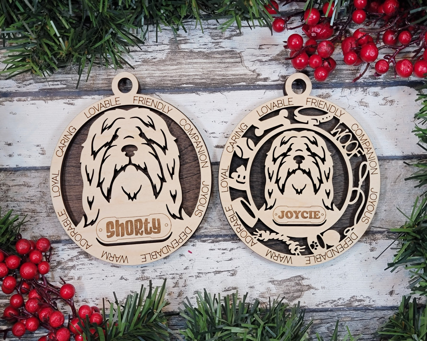 Adorable Pet Ornaments (B Breeds)