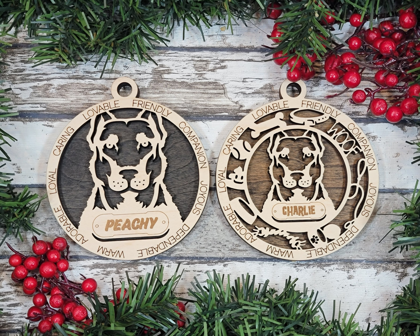 Adorable Pet Ornaments (B Breeds)