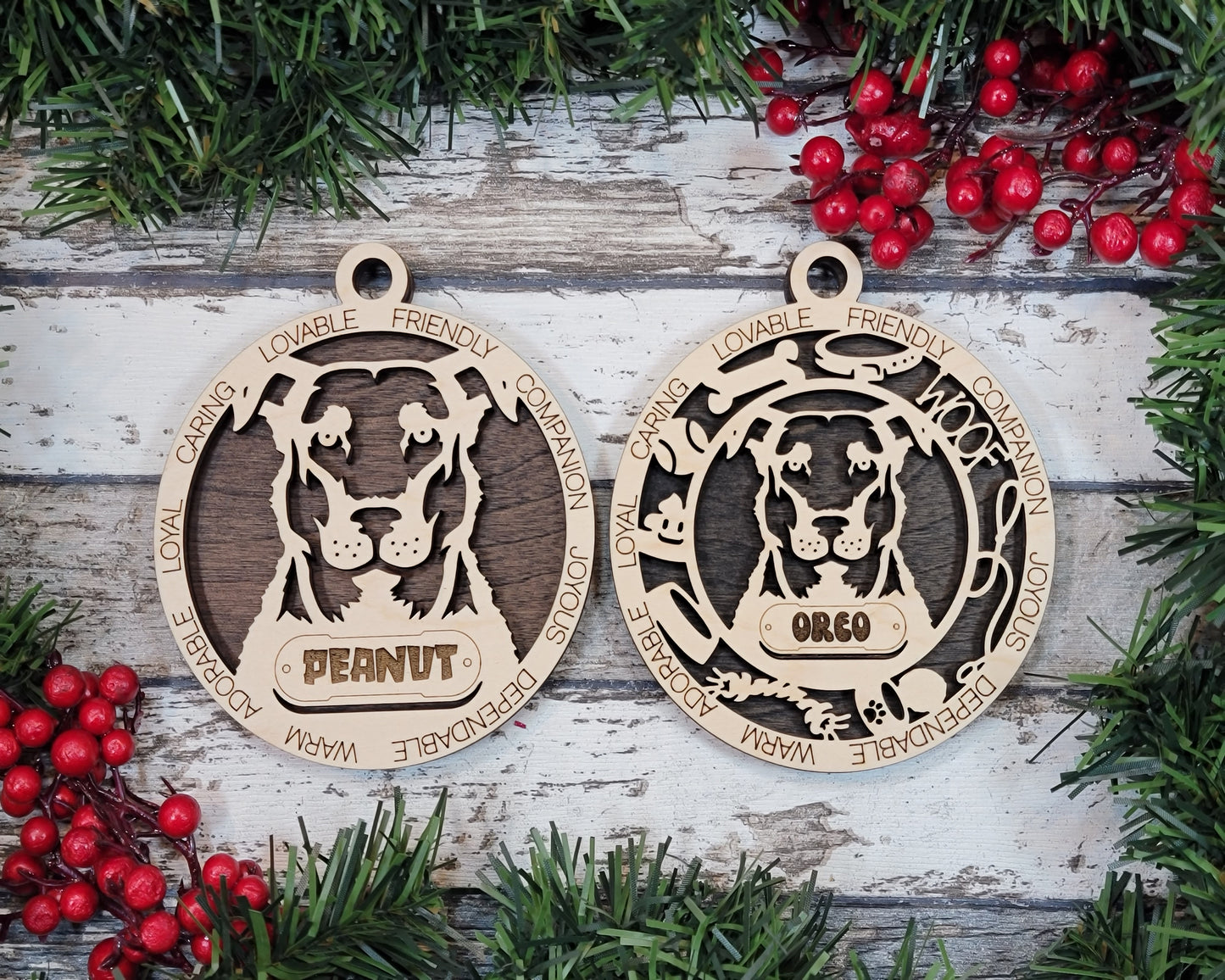 Adorable Pet Ornaments (B Breeds)