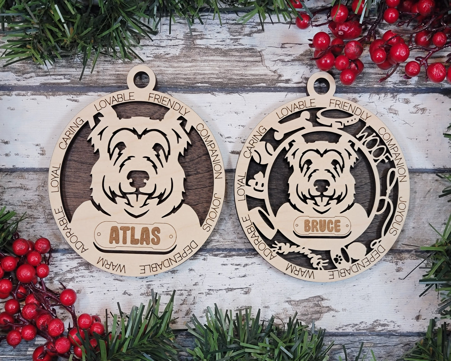 Adorable Pet Ornaments (B Breeds)