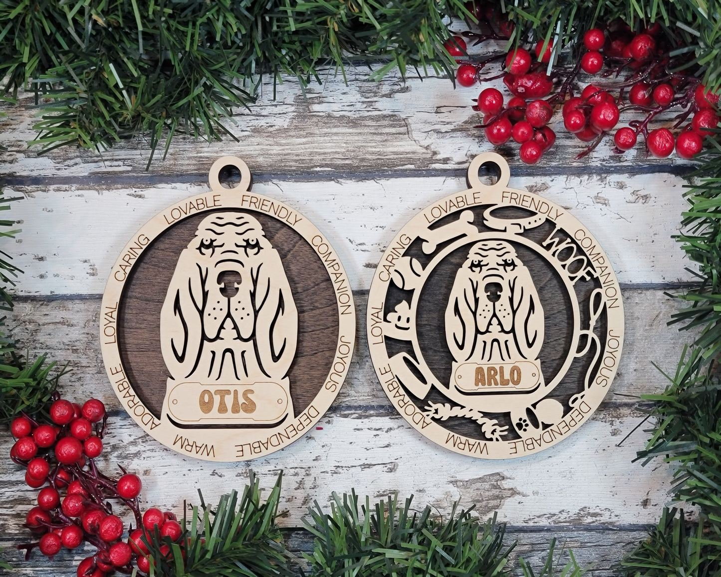 Adorable Pet Ornaments (B Breeds)