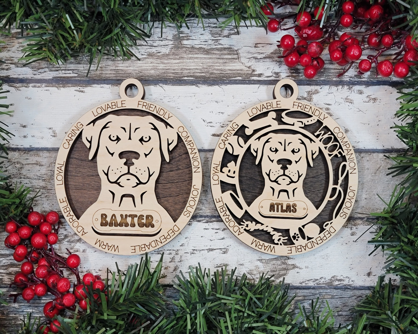 Adorable Pet Ornaments (B Breeds)