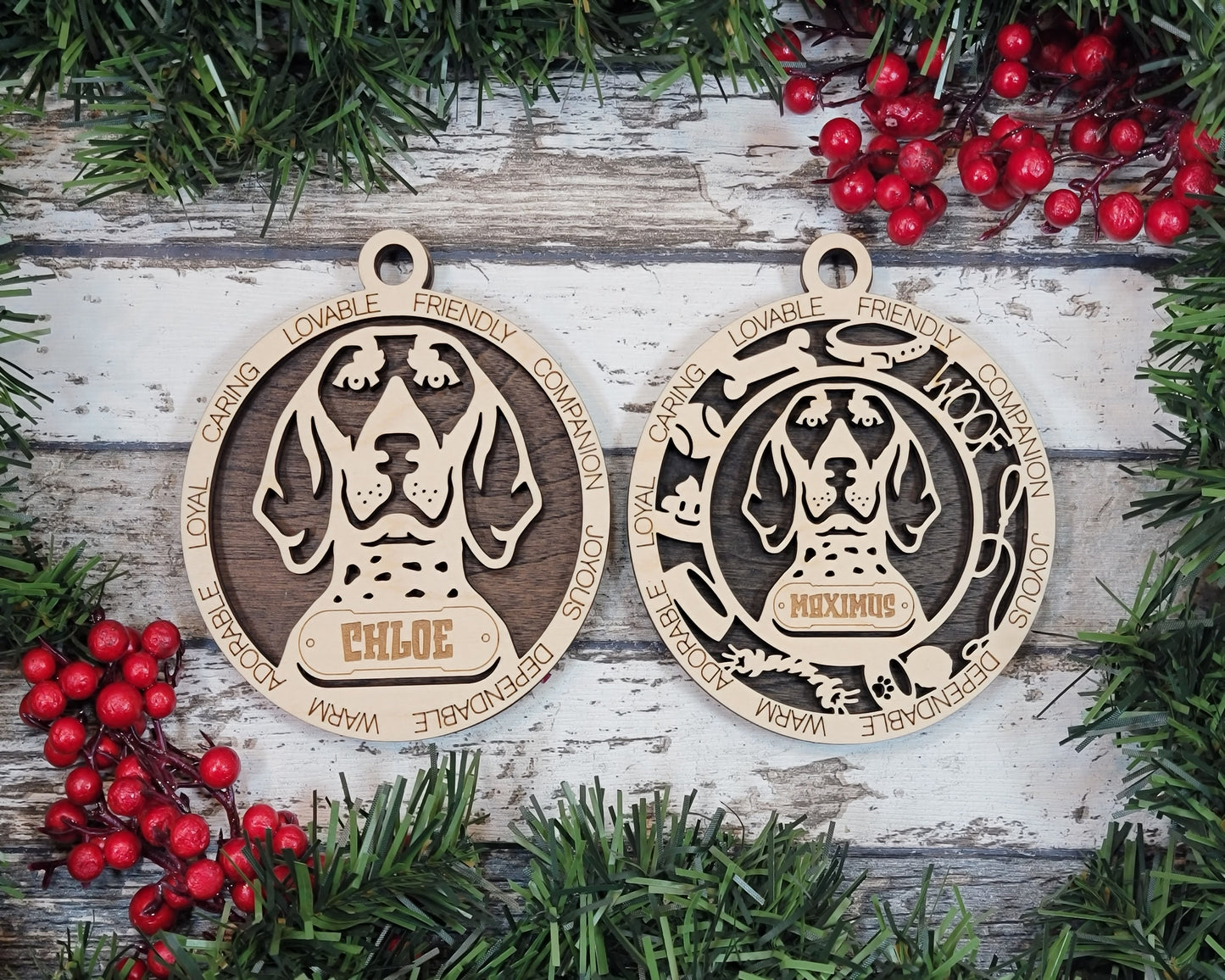 Adorable Pet Ornaments (B Breeds)
