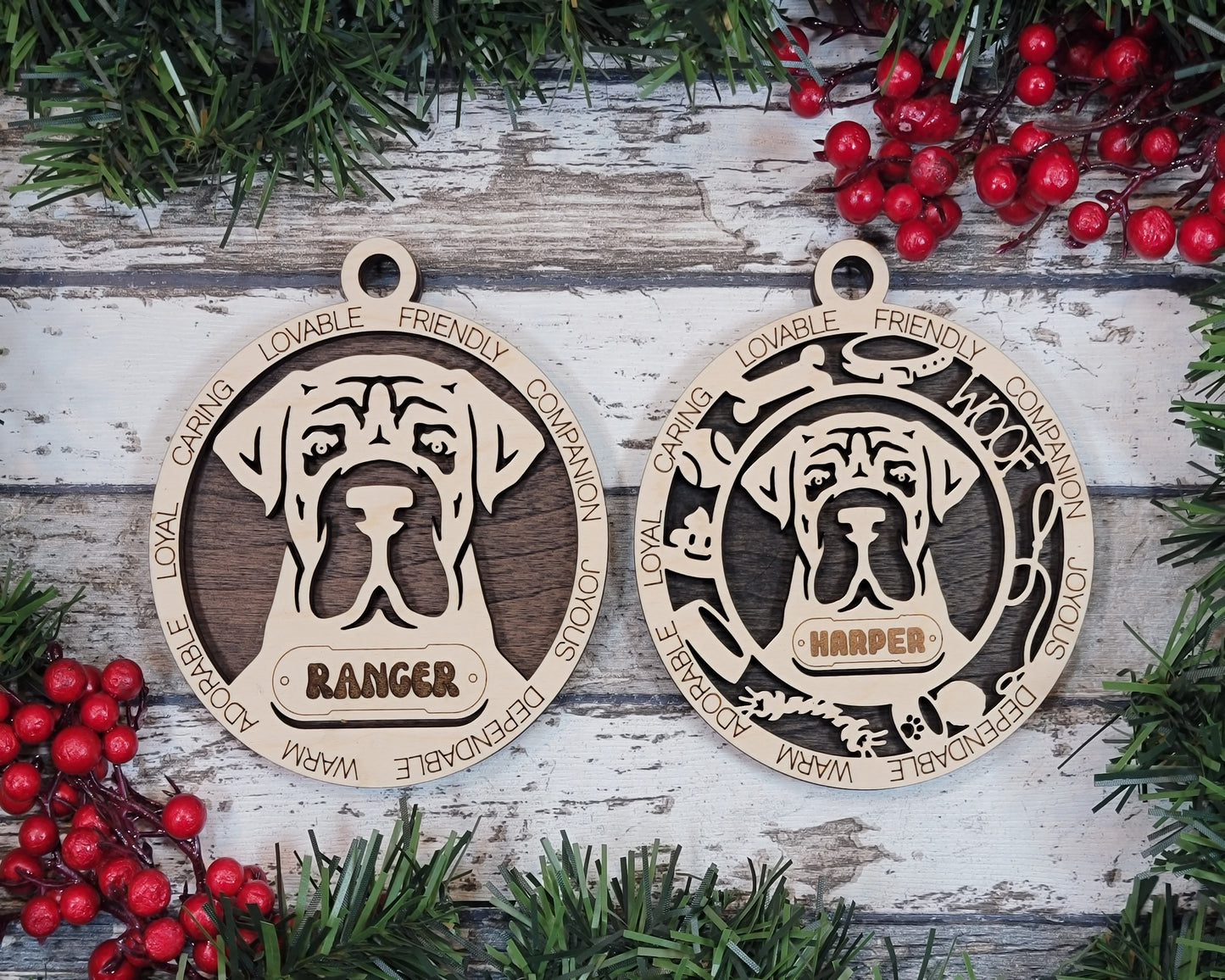 Adorable Pet Ornaments (B Breeds)