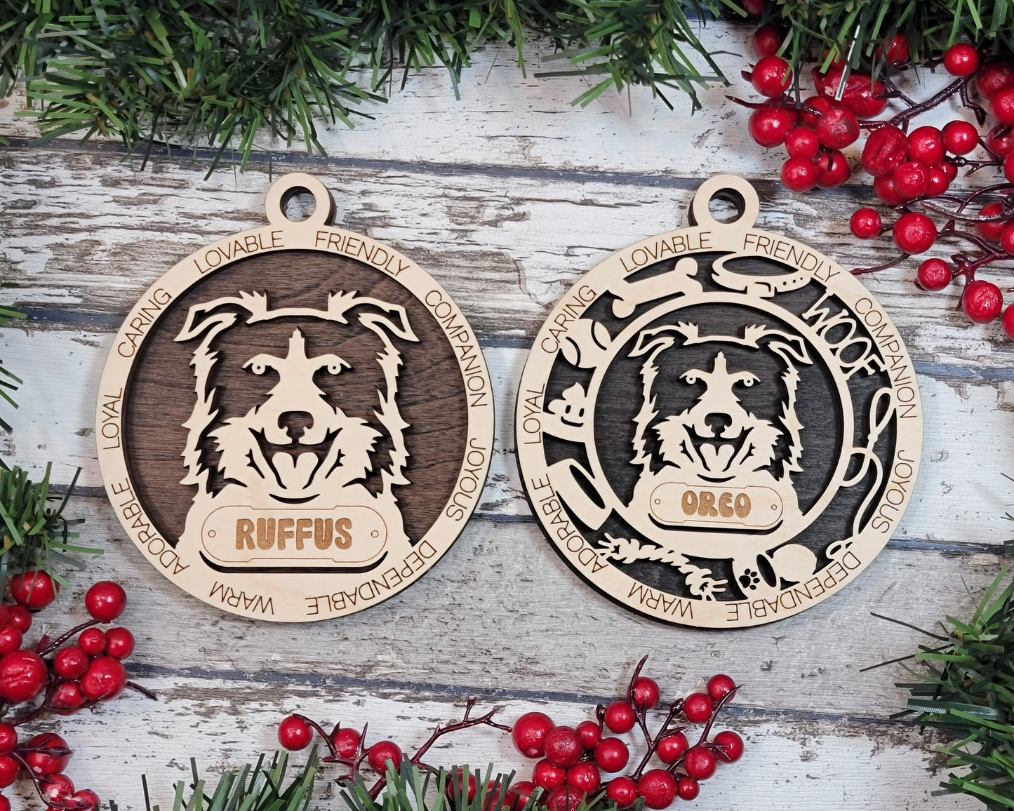 Adorable Pet Ornaments (B Breeds)