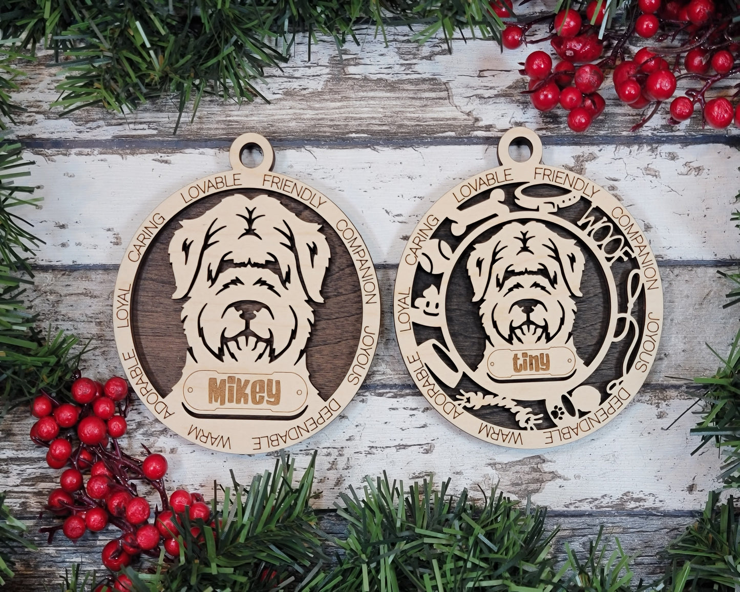 Adorable Pet Ornaments (B Breeds)