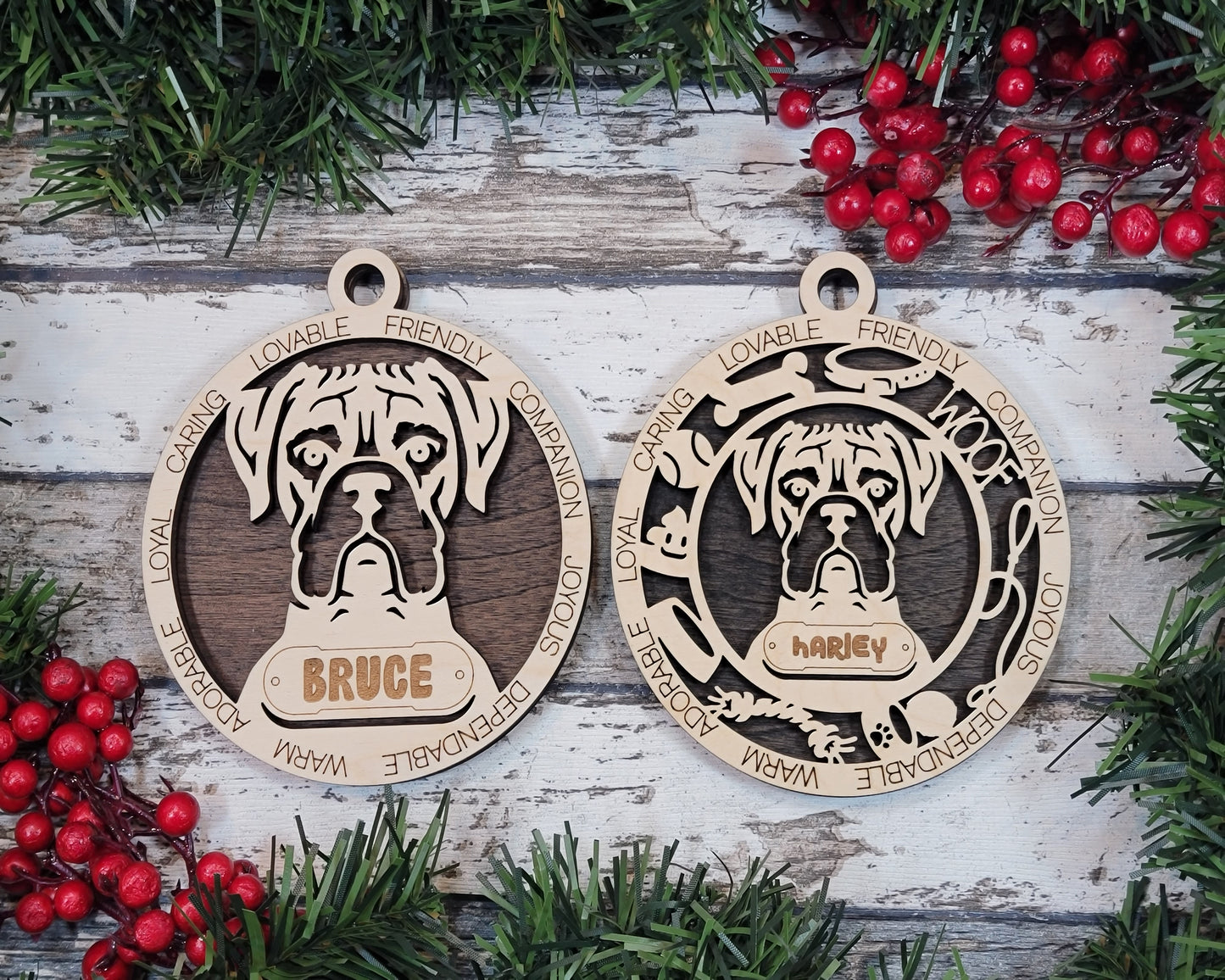 Adorable Pet Ornaments (B Breeds)