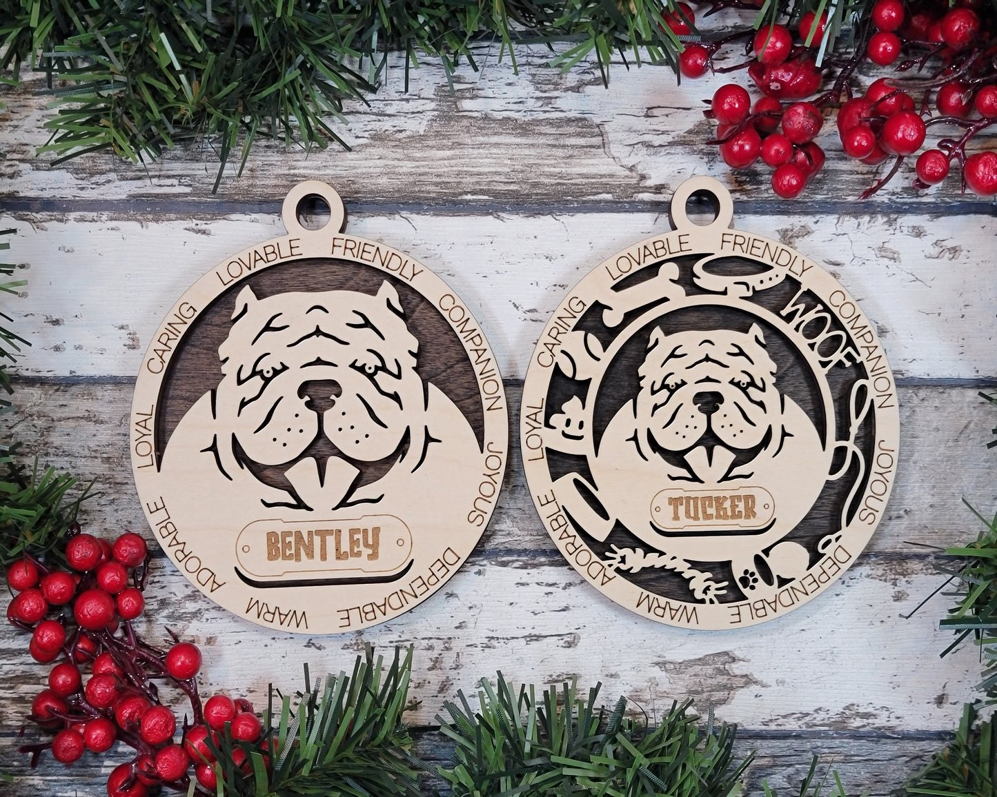 Adorable Pet Ornaments (B Breeds)