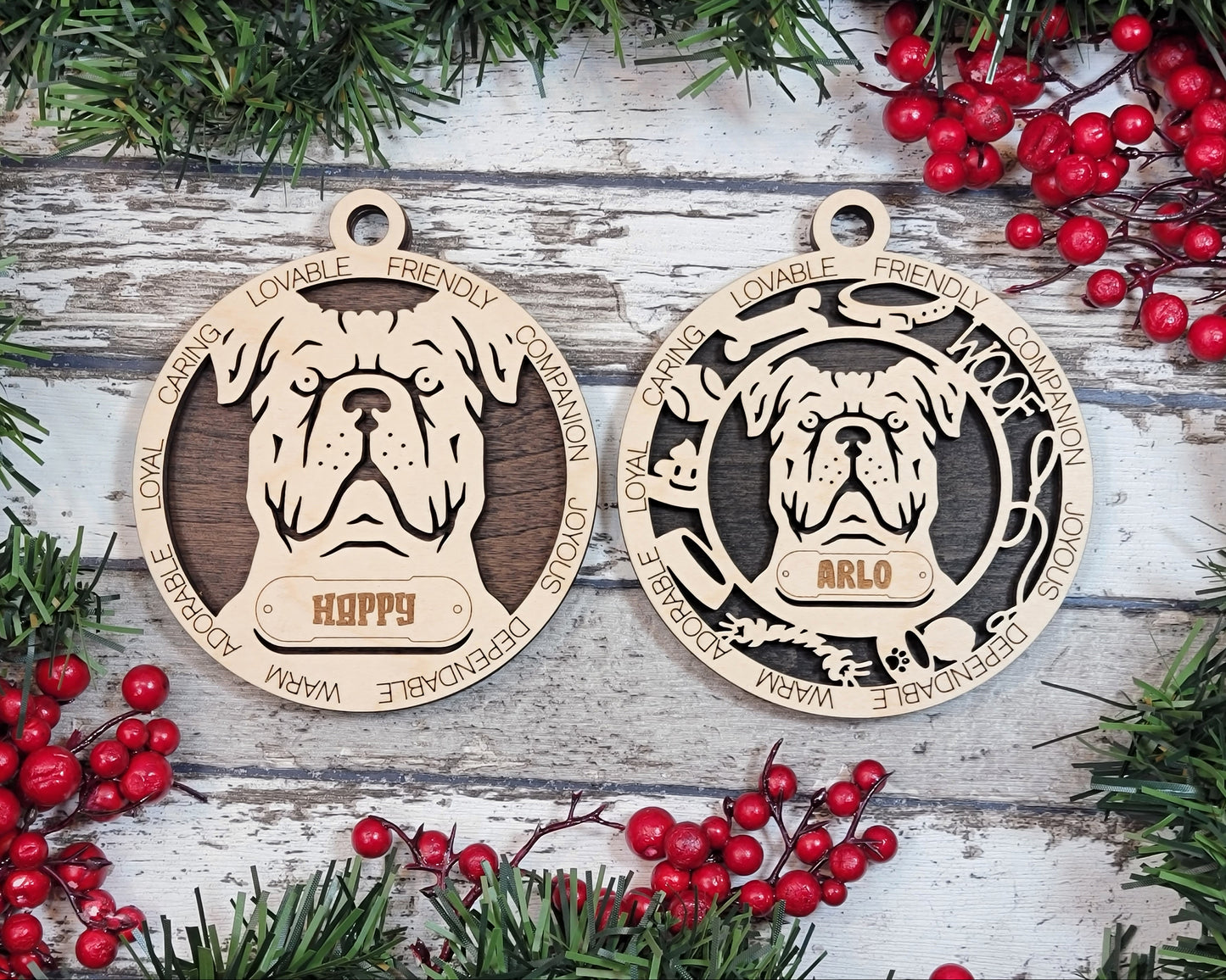 Adorable Dog Ornaments (C Breeds)