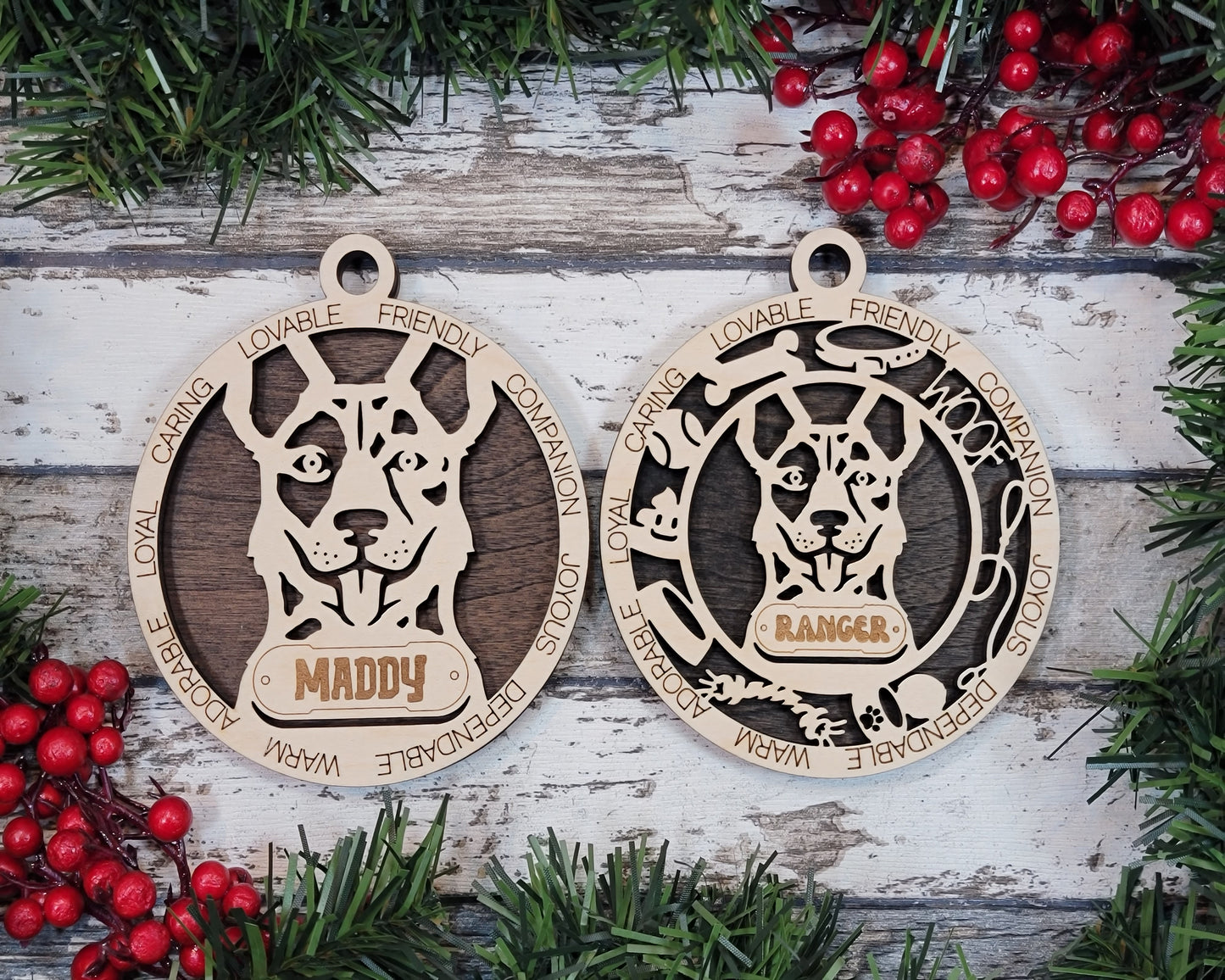 Adorable Dog Ornaments (C Breeds)