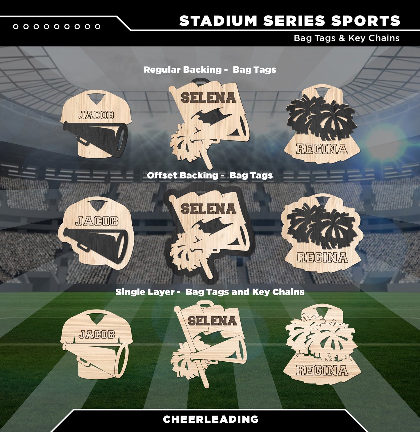 Stadium Series Bag Tags & Key Chains