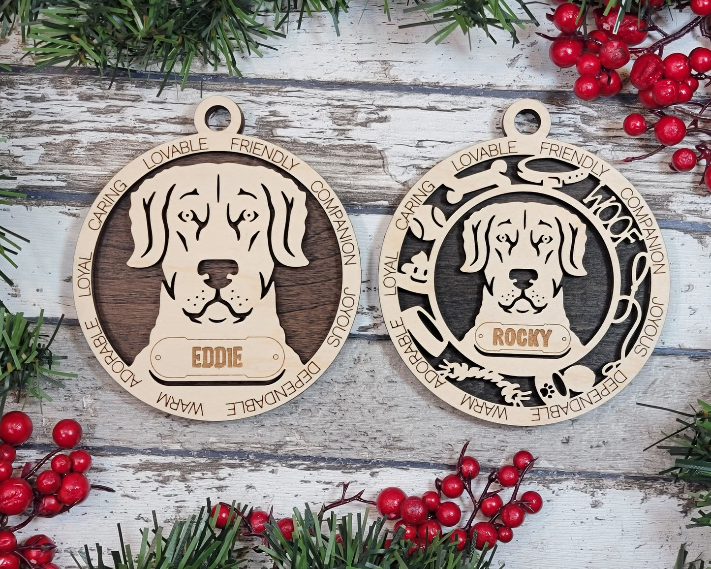 Adorable Dog Ornaments (C Breeds)
