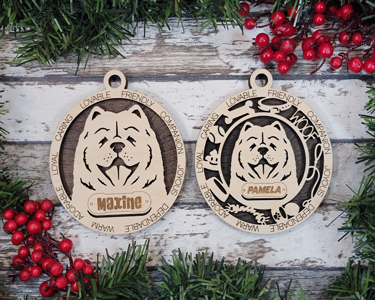 Adorable Dog Ornaments (C Breeds)
