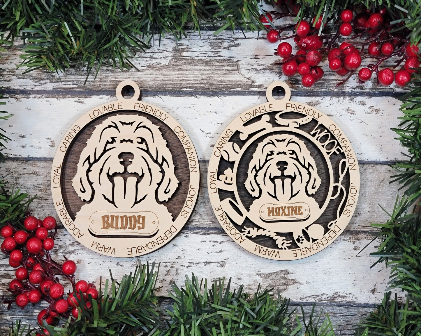 Adorable Dog Ornaments (C Breeds)