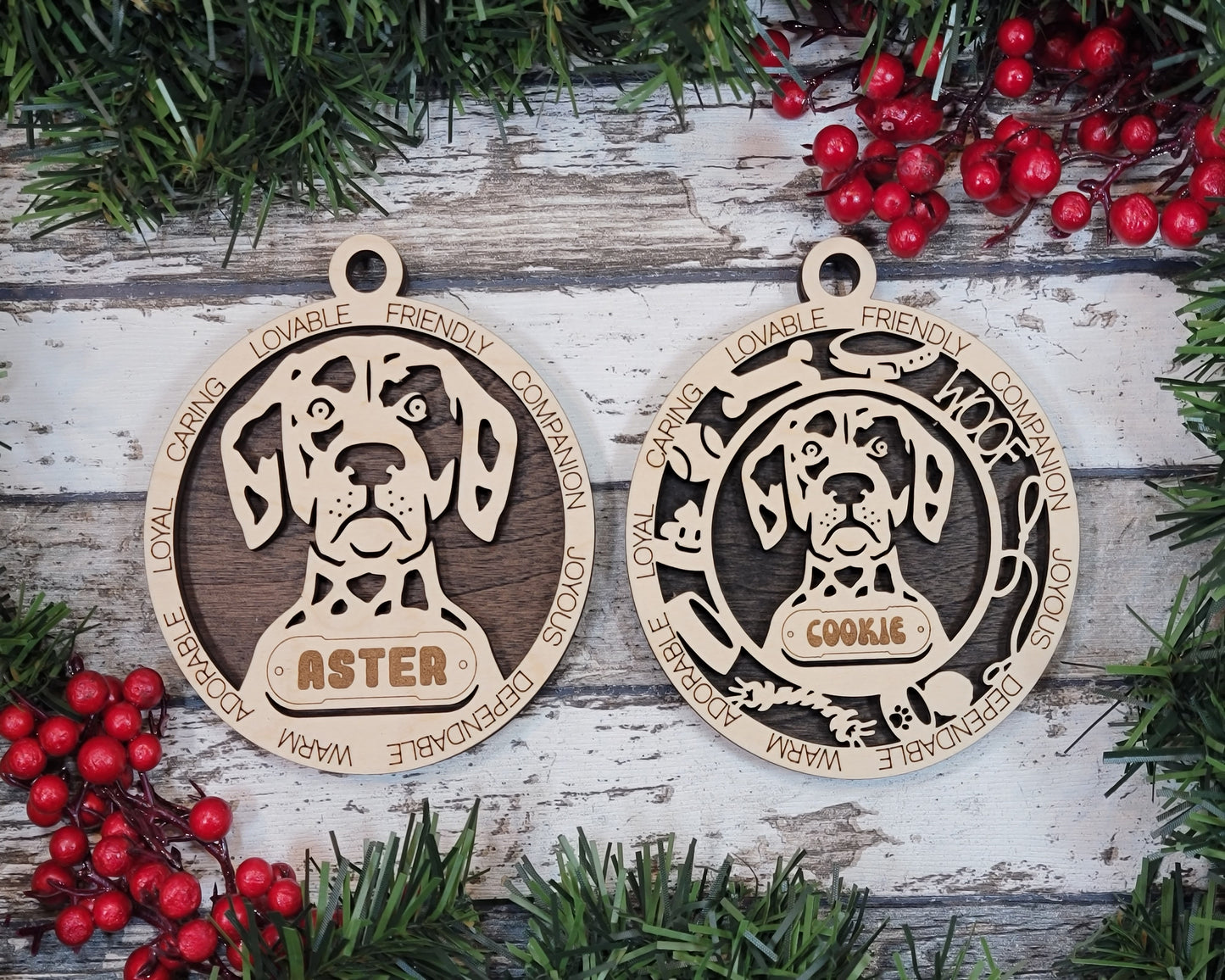 Adorable Pet Ornaments (D Breeds)