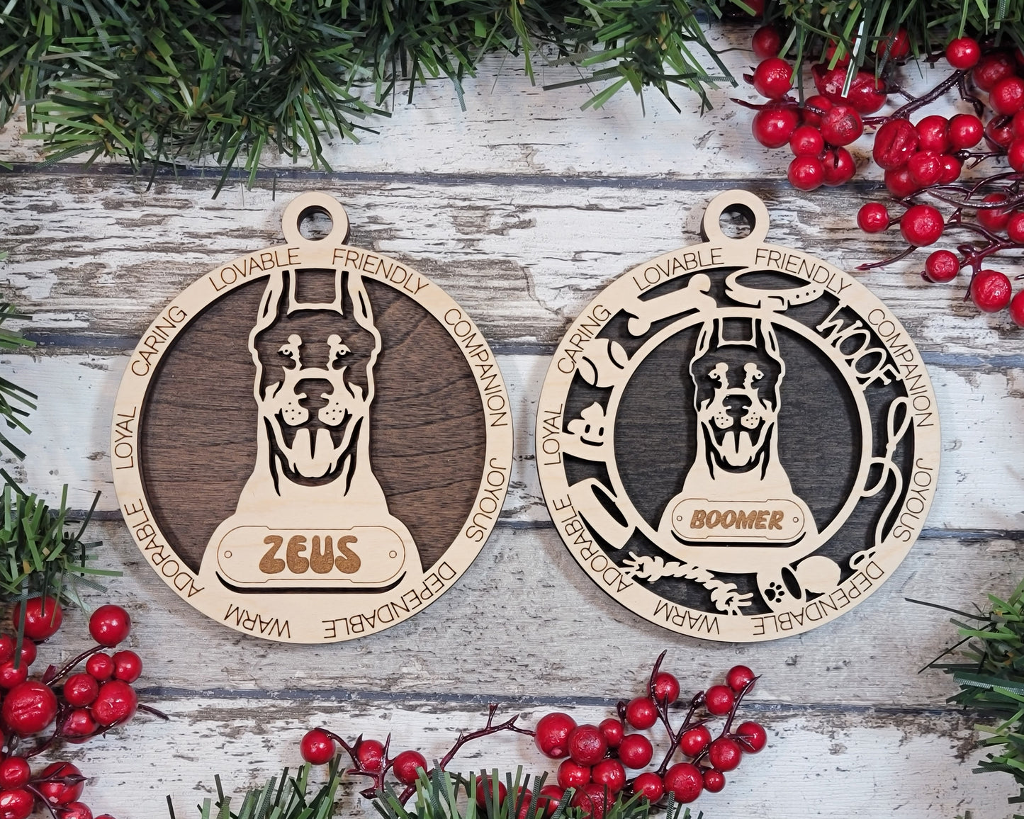 Adorable Pet Ornaments (D Breeds)