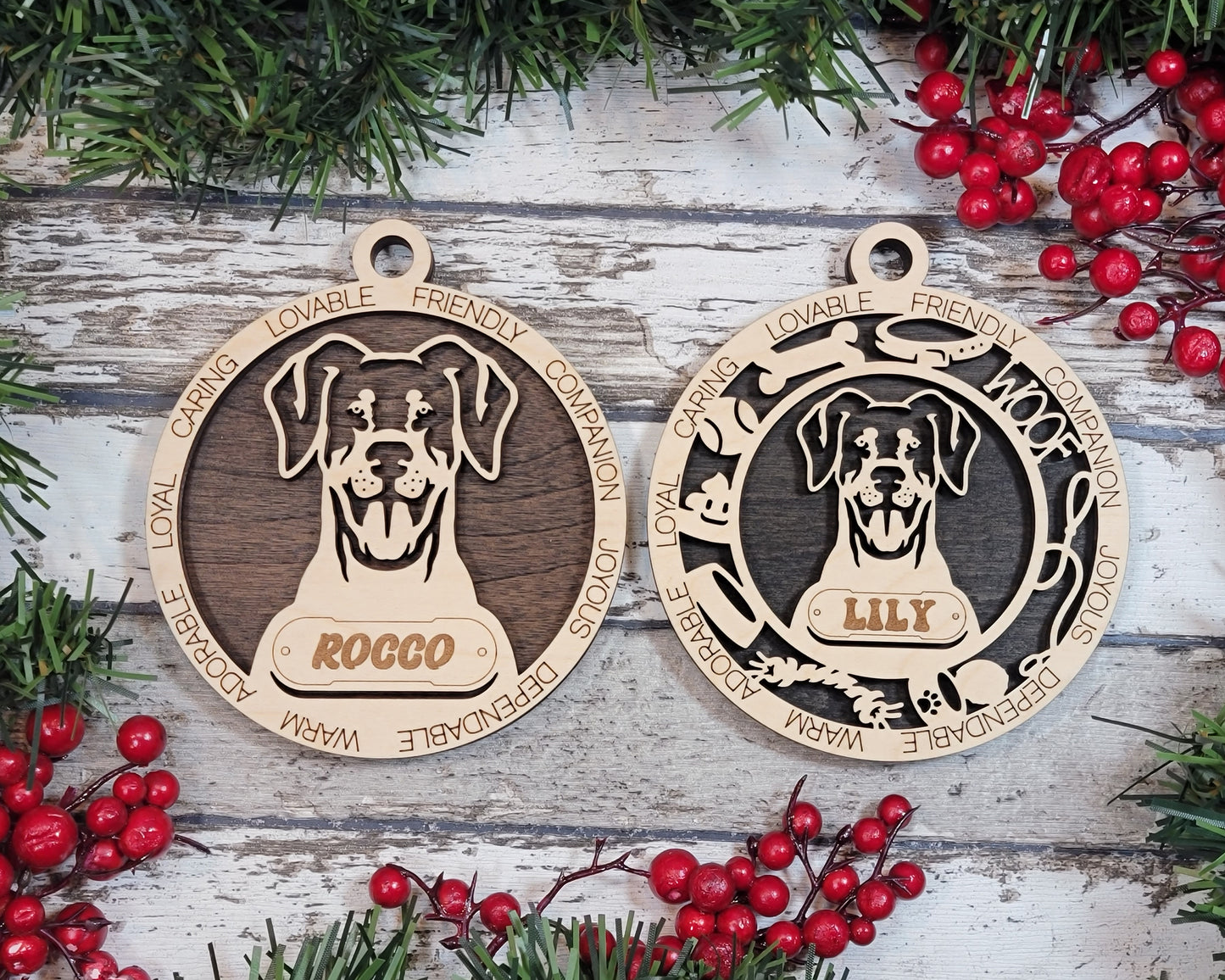 Adorable Pet Ornaments (D Breeds)