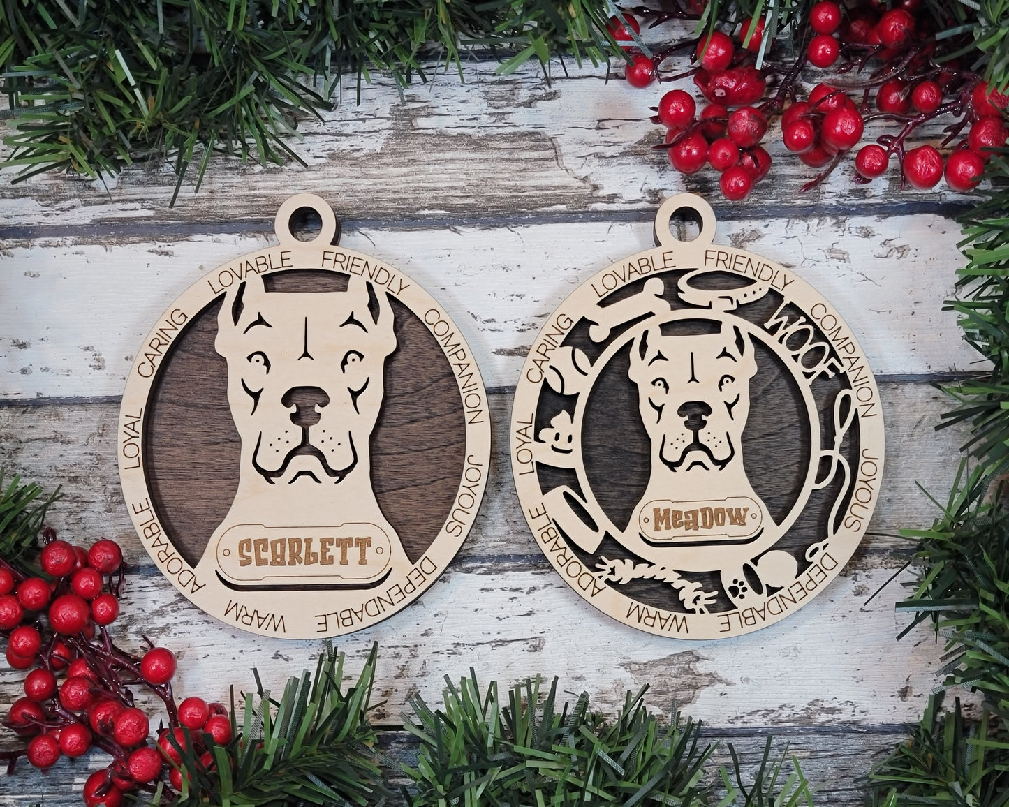 Adorable Pet Ornaments (D Breeds)