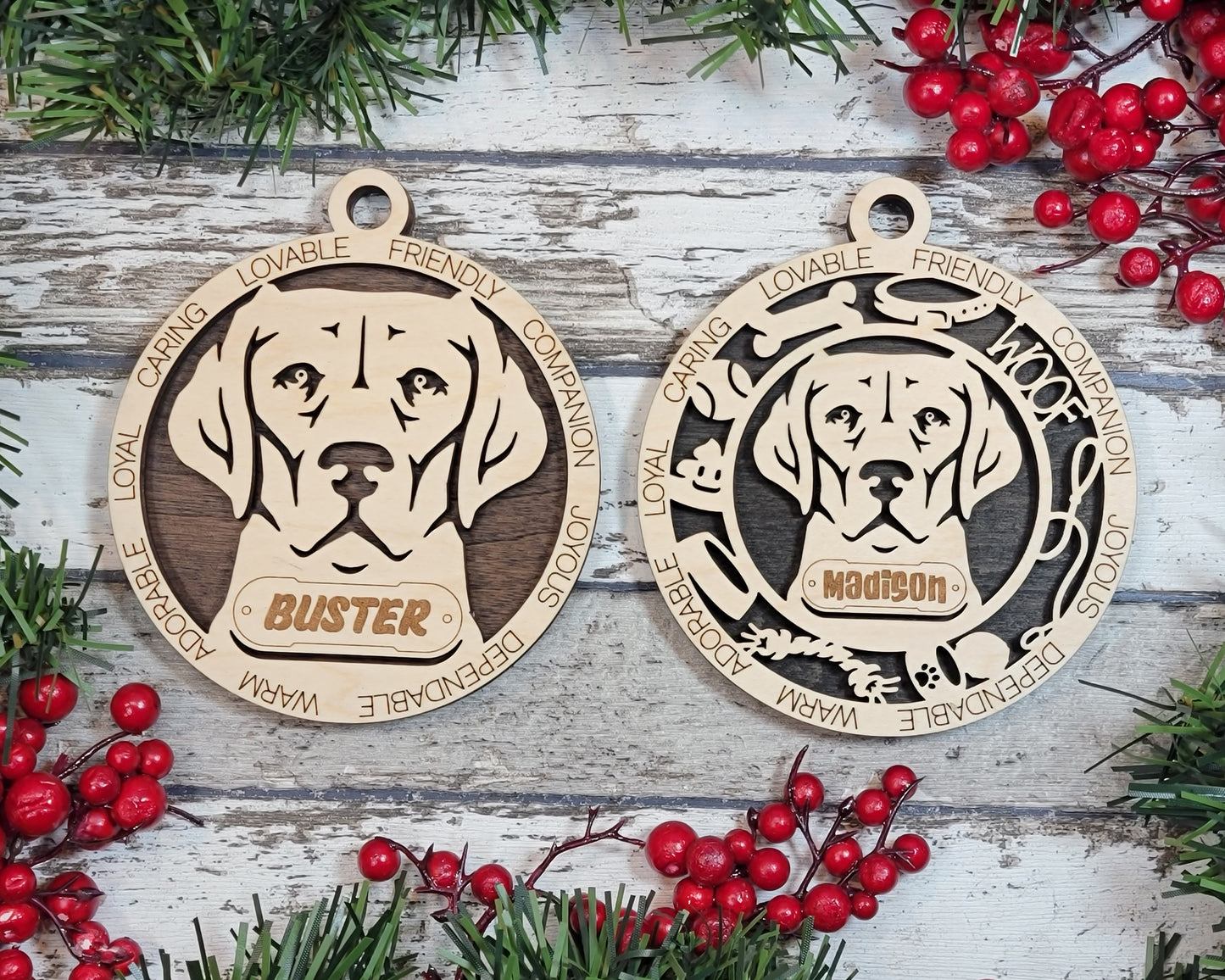 Adorable Pet Ornaments (L-N Breeds)