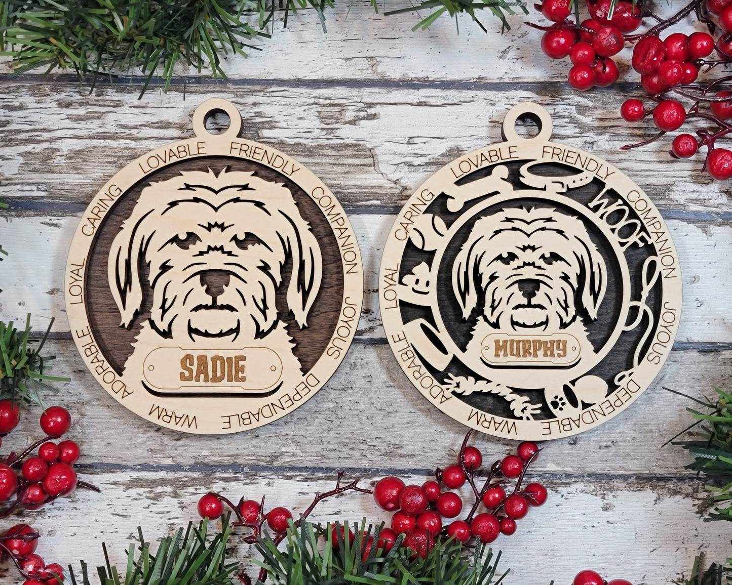 Adorable Pet Ornaments (L-N Breeds)
