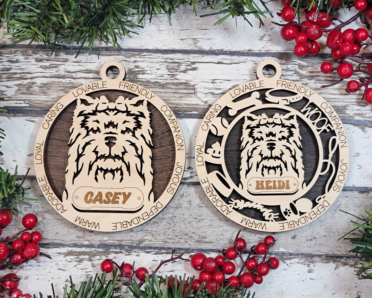 Adorable Pet Ornaments (L-N Breeds)