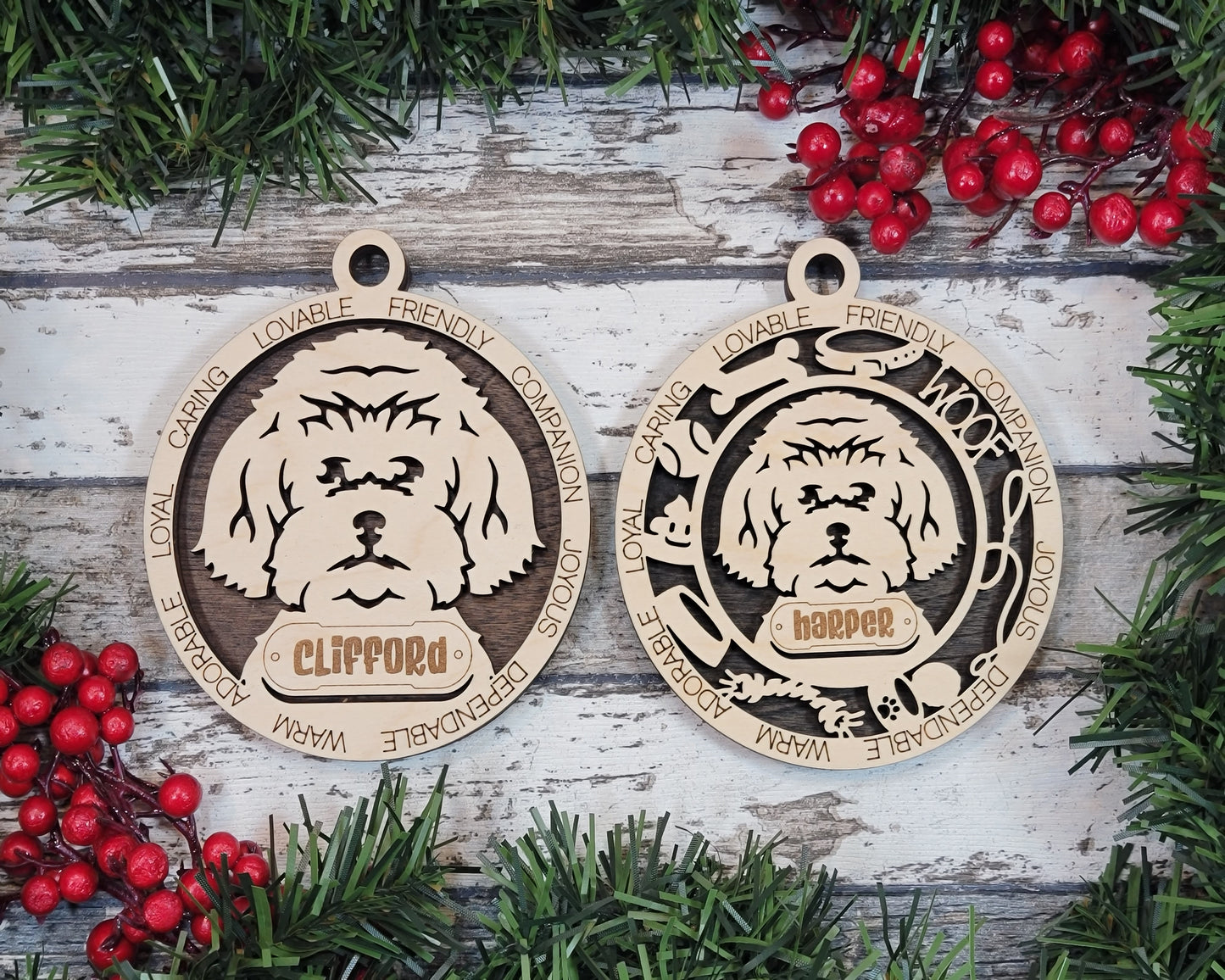 Adorable Pet Ornaments (L-N Breeds)