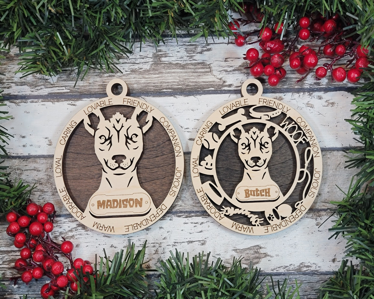 Adorable Pet Ornaments (L-N Breeds)