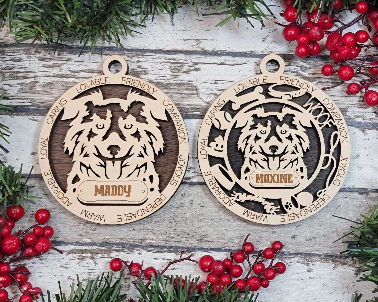 Adorable Pet Ornaments (L-N Breeds)