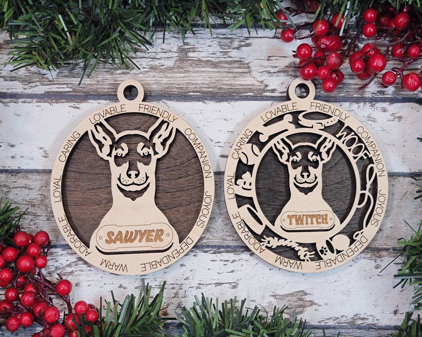 Adorable Pet Ornaments (L-N Breeds)