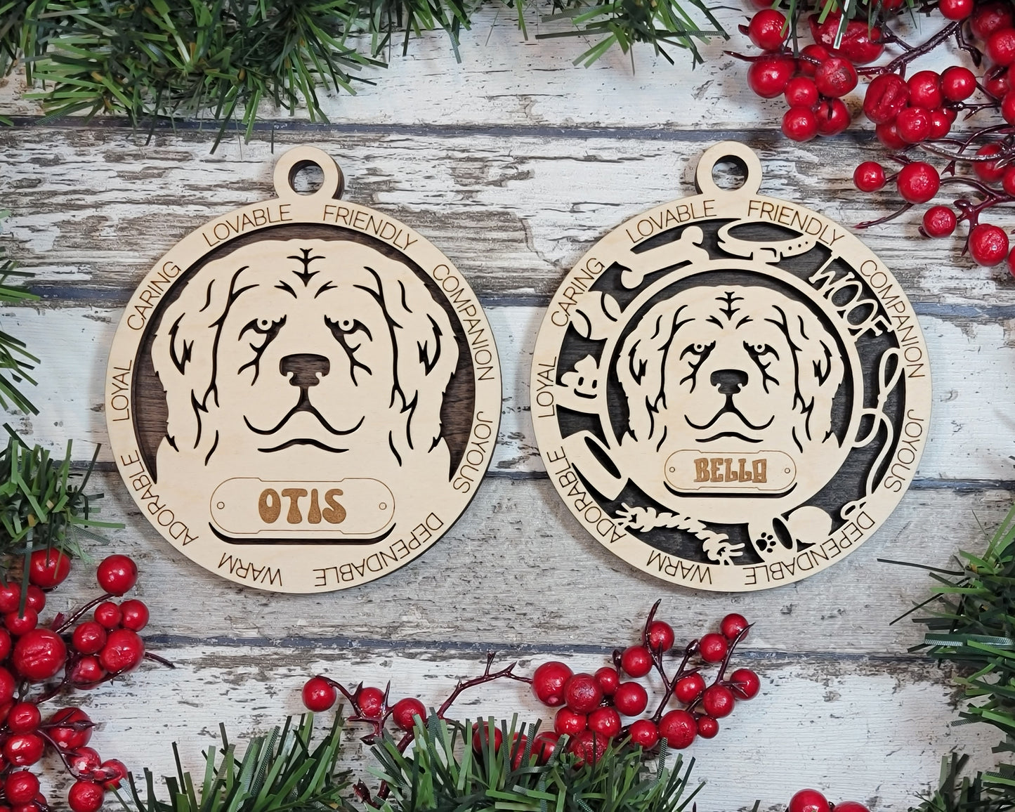 Adorable Pet Ornaments (L-N Breeds)