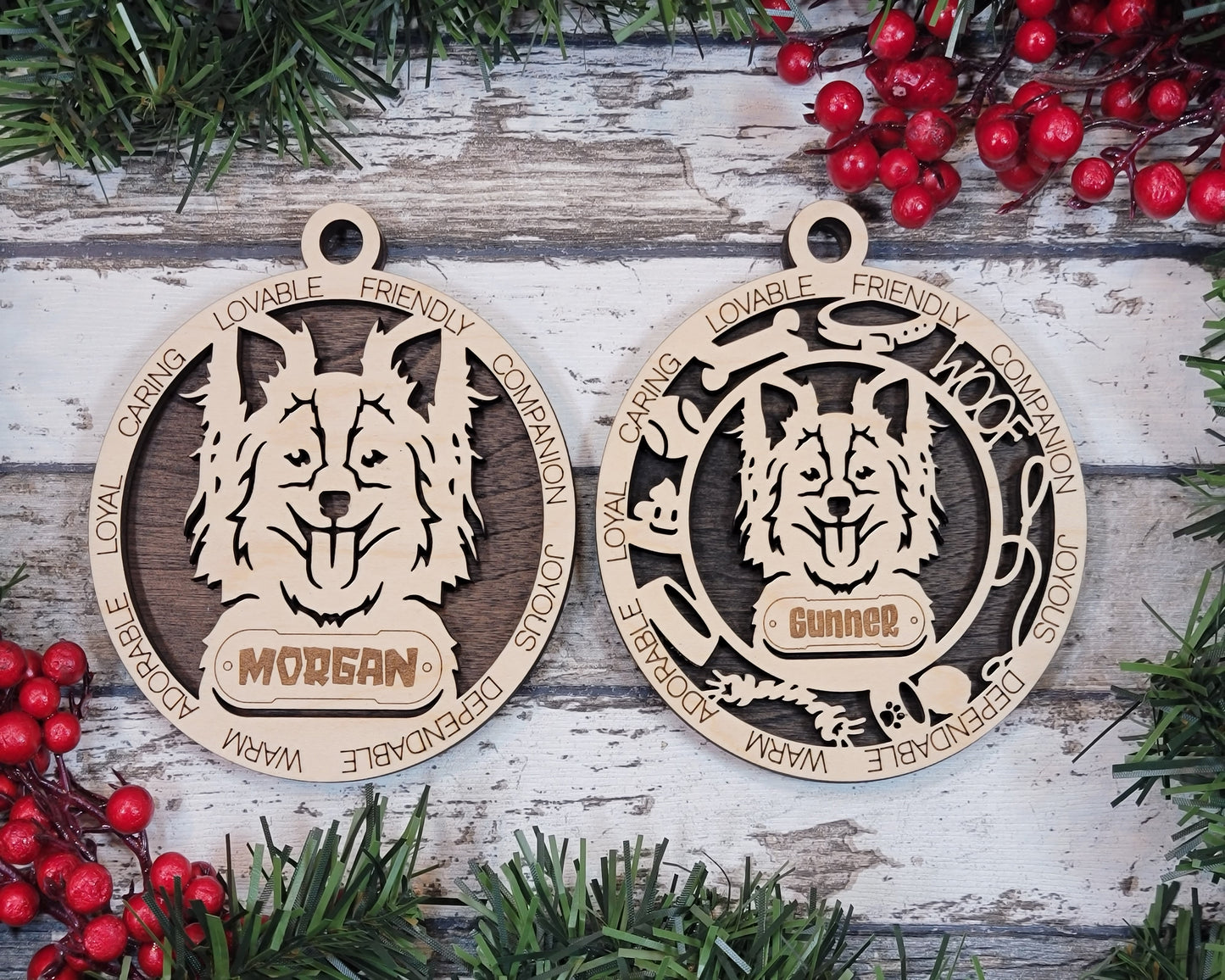 Adorable Pet Ornaments (O-R Breeds)