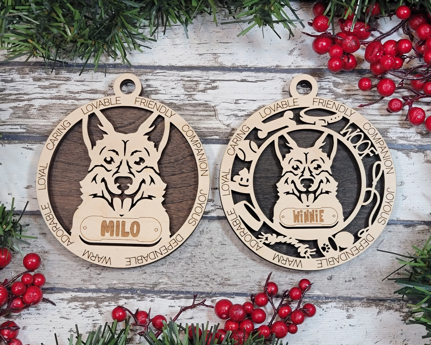 Adorable Pet Ornaments (O-R Breeds)