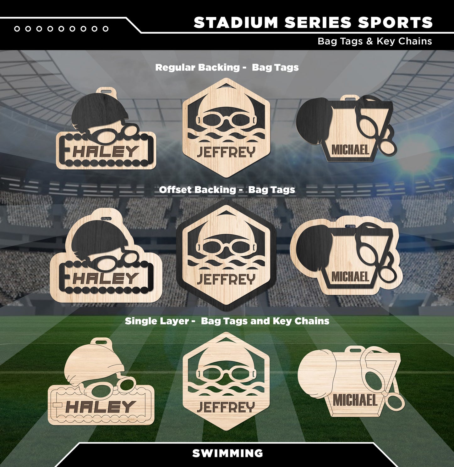 Stadium Series Bag Tags & Key Chains